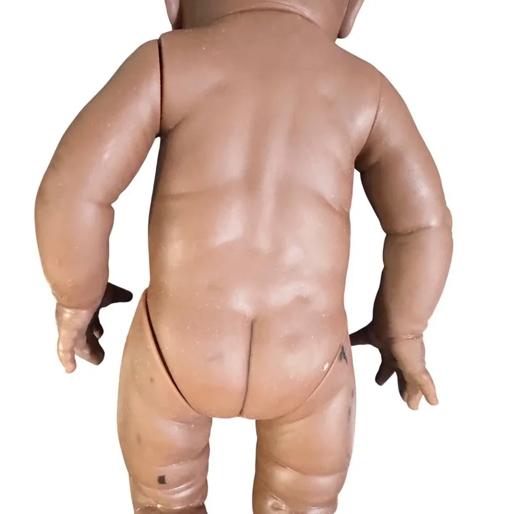 The Doll Factory Europe 15" Realistic African Baby Doll With Detailed Features & - Picture 7 of 9